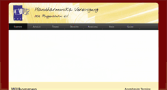 Desktop Screenshot of hhv-muggensturm.de